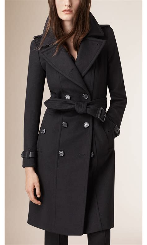 Burberry wool trench coat